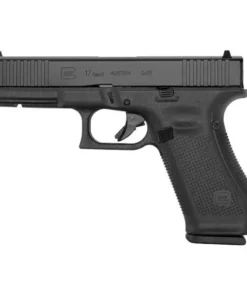 Glock 17 Gen5 9mm 17rd 4.49″ Pistol w/ Front Serrations